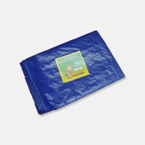 Terpal Plastik Kucing A3 Biru Silver