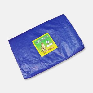 Terpal Plastik Kucing A5 Biru Orange